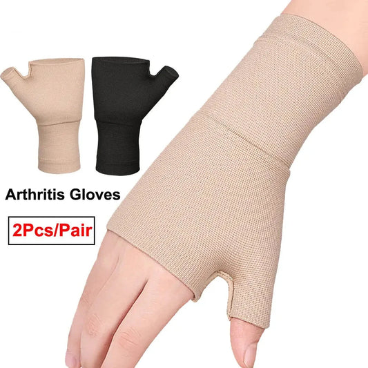 1Pair Compression Arthritis Gloves, Wrist & Thumb Support Sleeve for Unisex, Perfect for Carpal Tunnel, Wrist Pain & Fatigue