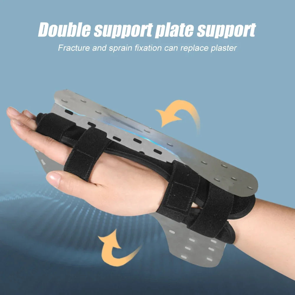 1Pcs Finger Splint Hand Brace For Boxer Fractures, Broken Ring, Little Finger Cast, Trigger Finger Immobilizer Straightener