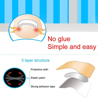 Ingrown Toenail Correction Sticker Adhesive Toenail Patch Foot Care Pedicure Kit Elastic Nail Corrector