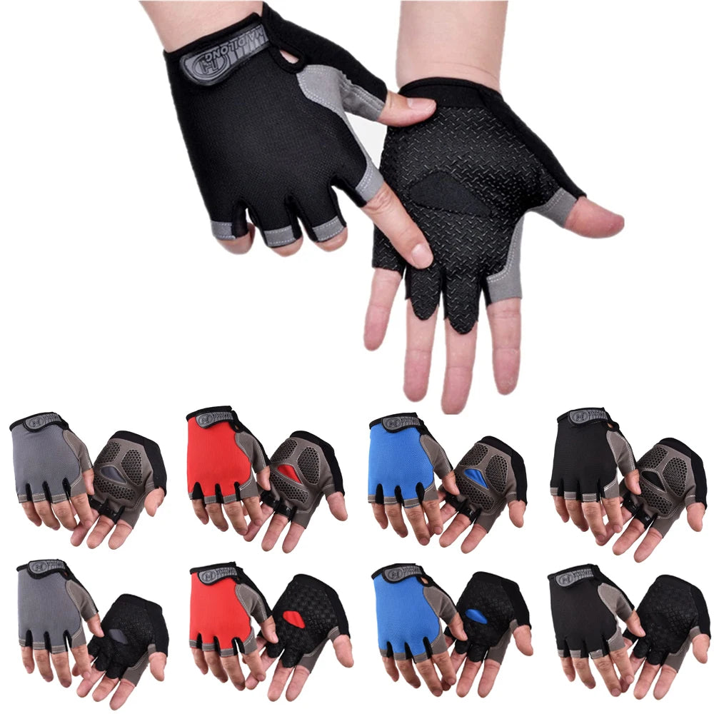 Cycling Gloves for Men/Women Anti Slip Shock Absorbing Biking Gloves Half Finger Gel Pad Bicycle Gloves Breathable Bike Glove