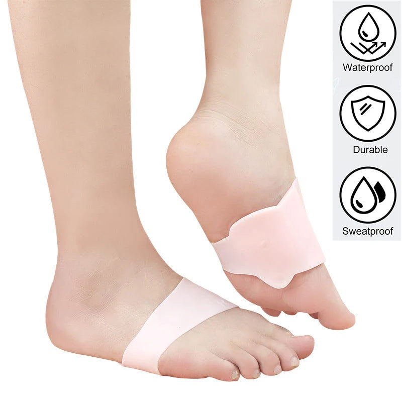 2Pcs Arch Support Sleeve for Plantar Fasciitis Flat Foot Fallen Arches