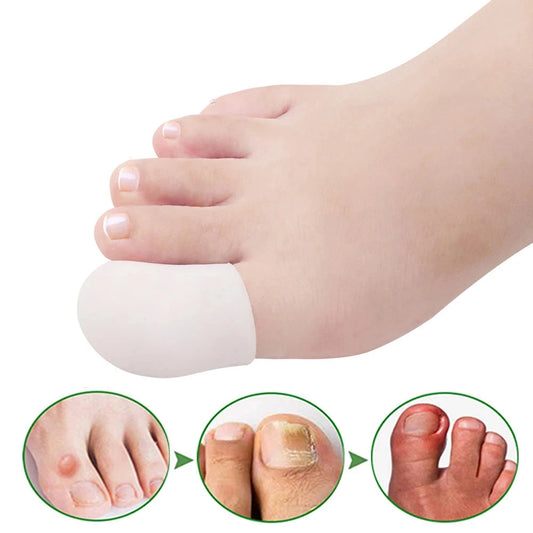 Big Toe Caps Covers Prevention Gel for Corns Blisters and Ingrown Toenails Foot Pain Relief Protector