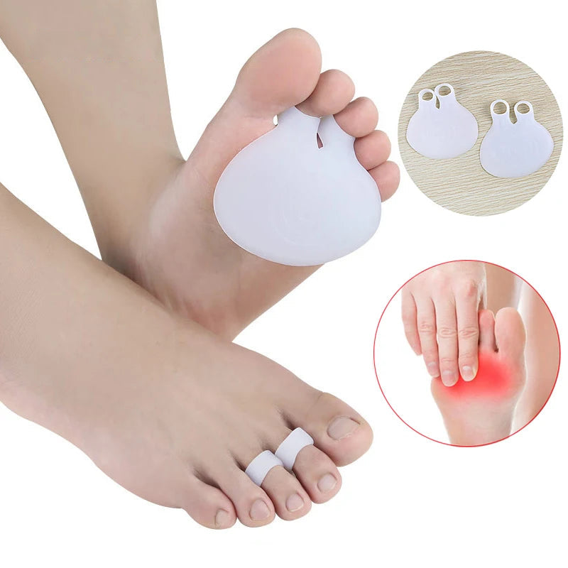 2Pcs/Pair Metatarsal Pads Ball of Foot Cushions Bunion Pad