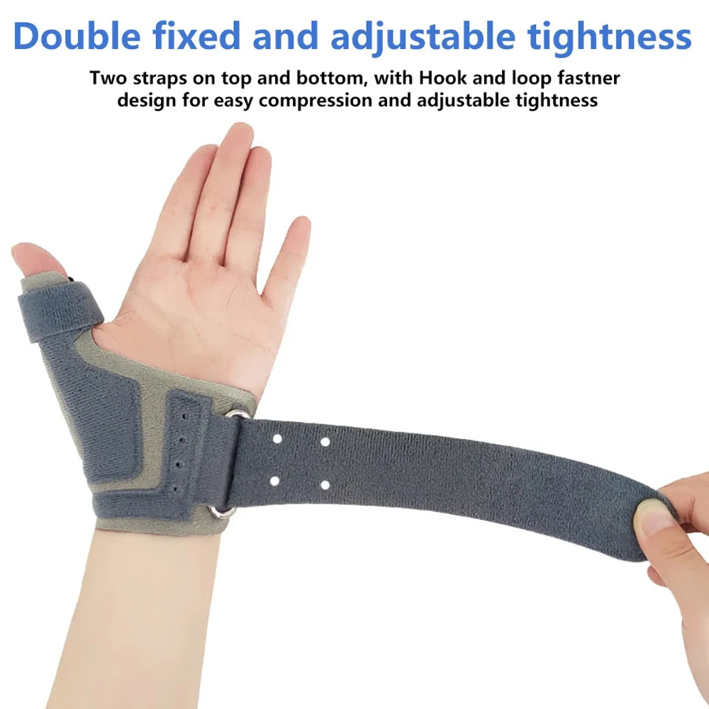 Wrist Thumb Brace - Spica Splint for De Quervain’s Tendonitis, Arthritis, CMC, Pain Relief - Left or Right Hand - Fits Men Women