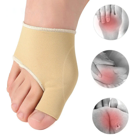 2Pcs/Pair Gel Bunion Corrector Big Toe Protector Pain Relief Hallux Valgus Bunions Pads Foot Cushion Brace Sleeve