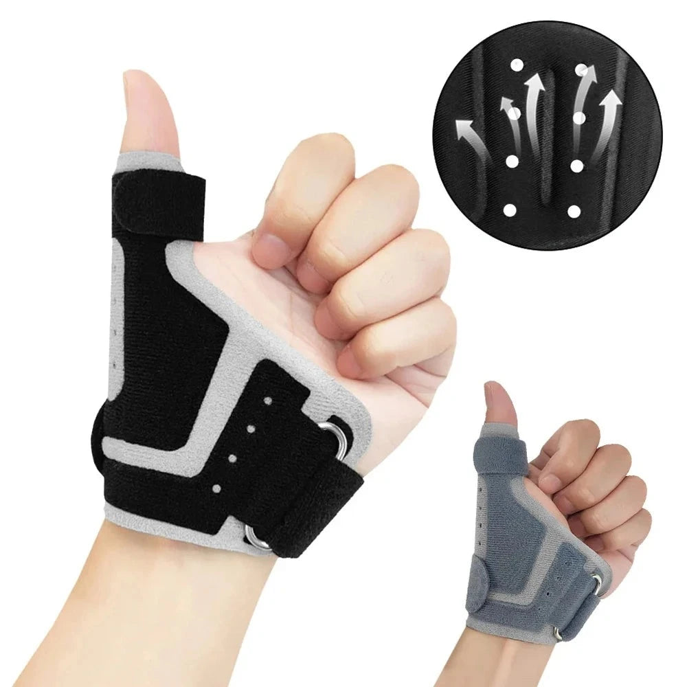 Wrist Thumb Brace - Spica Splint for De Quervain’s Tendonitis, Arthritis, CMC, Pain Relief - Left or Right Hand - Fits Men Women