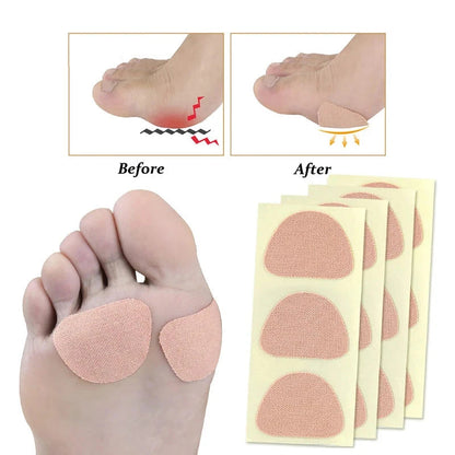 3/6/15Pcs Moleskin Flannel Tape Adhesive Pads Anti-wear Heel Sticker Prevent Blister Foot Pain Relief Reduce Friction Pad