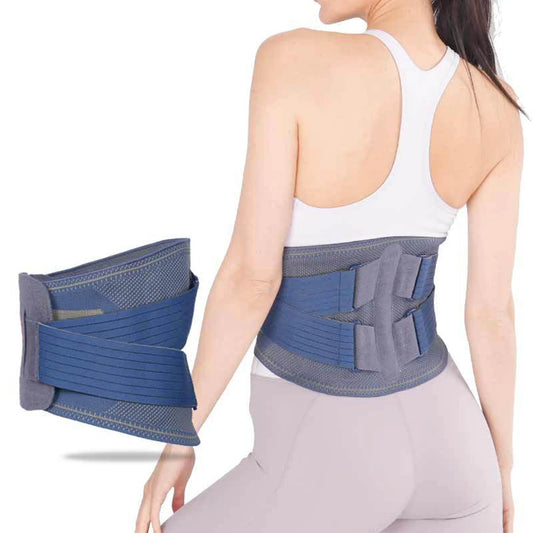 Back Braces for Lower Back Pain Relief with 5 Stays, Breathable Waist Support for Men/Women, Lumbar Support Belt for Sciatica