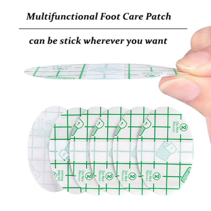 10/20/50/100Pcs Waterproof Ultra-Thin Self-Adhesive Heel Anti-Wear Sticker Heel Protecor Foot Care Pads