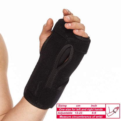 1Pcs Wrist Brace for Carpal Tunnel, Night Sleep Wrist Support Brace, Wrist Splint, Great for Wrist Pain, Sprain, Sports Injuries