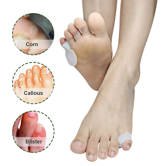 2Pcs/Pair Tailor's Bunion Pads Soft Gel Bunionette Cushions for Pain Relief