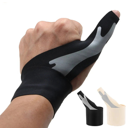 Thumb Splint Right Hand, Adjustable Wrist Thumb Support Brace,Trigger Finger Splint for Tendonitis Relief with Compression Strip