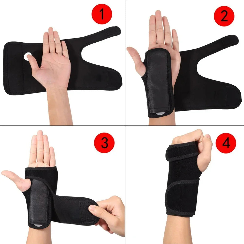 1Pcs Wrist Brace Splint Arthritis Band Belt Carpal Tunnel Wrist Support Sprain Prevention Professional Wrist Protector