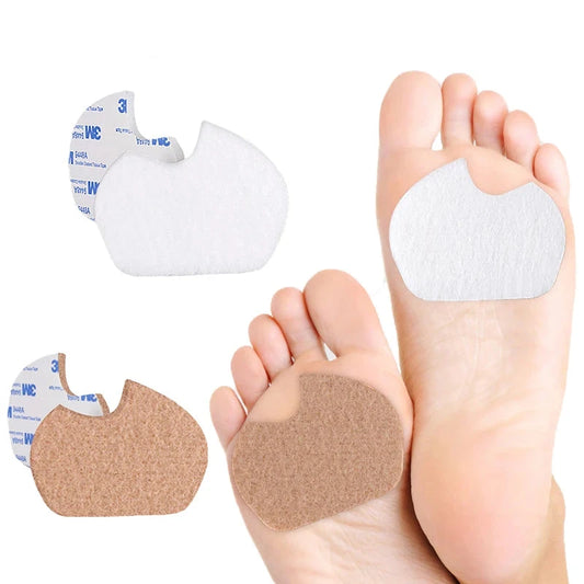 2Pcs/Pair Ball of Foot Cushions Metatarsal Pads for Forefoot Pain Relief Foot Care Protectors for Men and Women