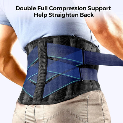 1Pcs Back Support for Lower Back Pain, For Men & Women, Herniated Disc, Sciatica, Scoliosis, Adjustable Lumbar Back Support Belt