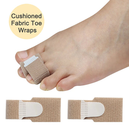 1/2/5/10Pcs Hammer Toe Straightener Toe Splints Wraps Toe Cushions Bandages for Hammertoe Crooked & Overlapping Toes