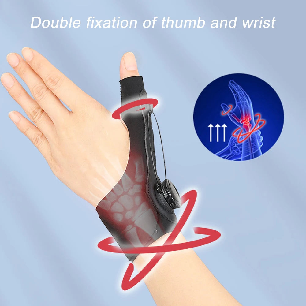 Wrist and Thumb Brace,Thumb Splint for Arthritis,CMC,Trigger,Carpal Tunnel Relief,De Quervains Tenosynovitis Brace Night Support