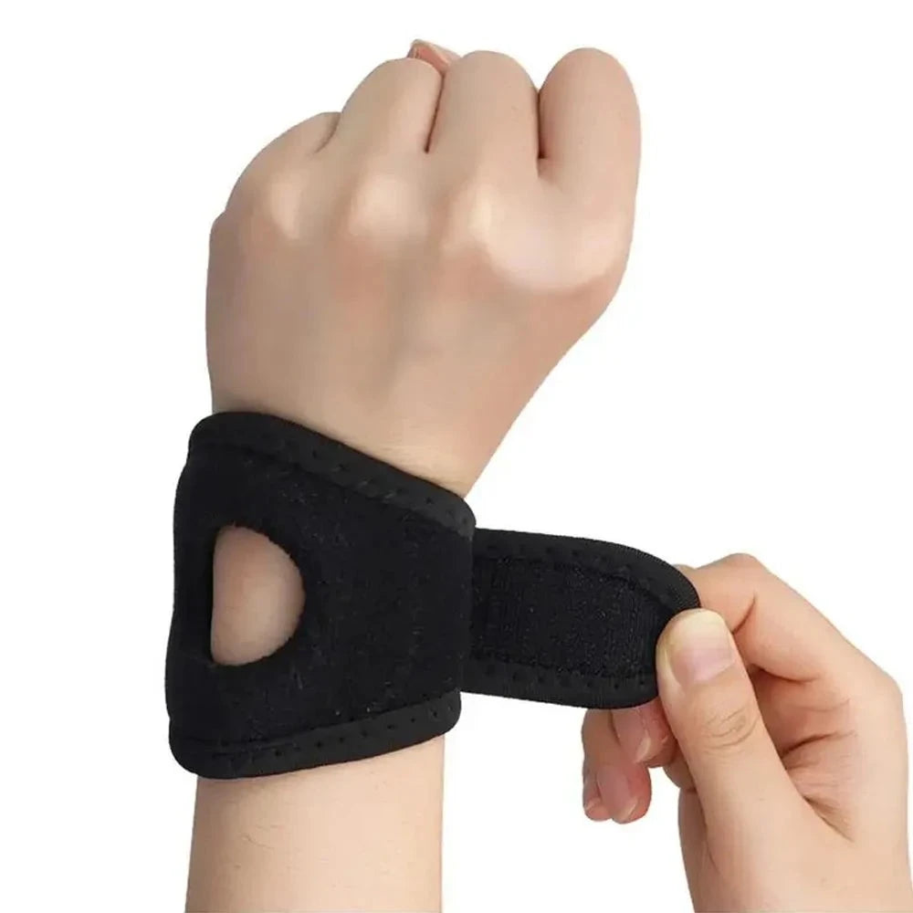 1Pcs Wrist Brace for TFCC Tears, Wrist Band with Ring Pad for Ulnar Sided Wrist Pain, Support Repetitive Wrist Use Injury