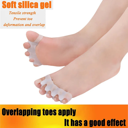 2/4/8Pcs Gel Toe Separators, Corrector  Restore Toes