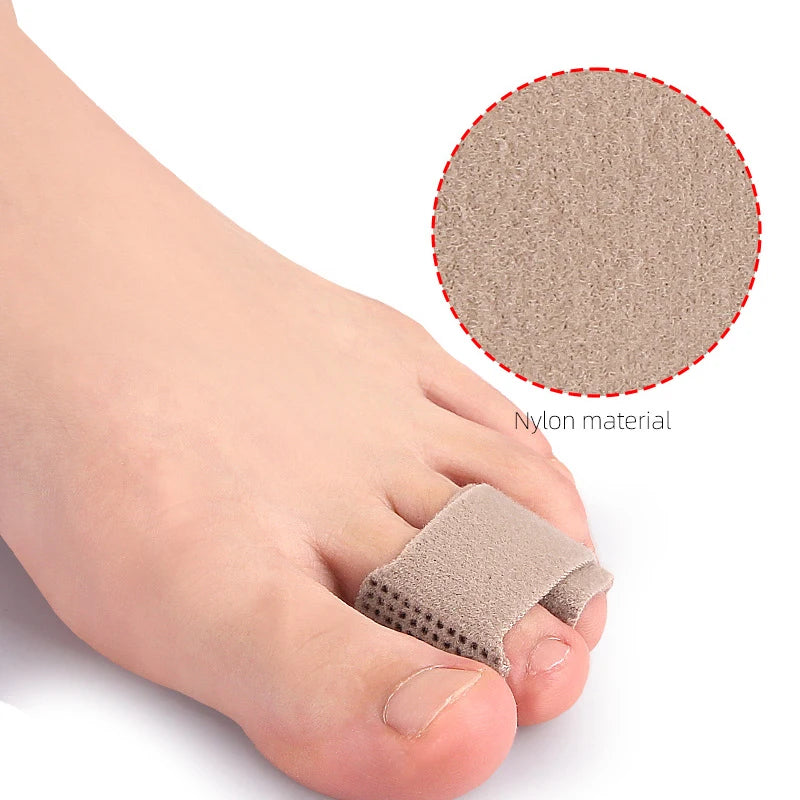 Hammer Toe Straightener Toe Wraps Toe Cushions Bandages for Bent Crooked Curled and Overlapping Toes