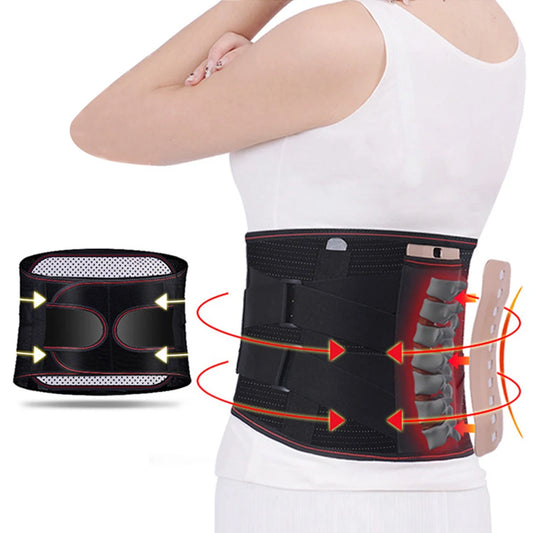 Back Braces for Lower Back Pain Relief Breathable Back Support Belt for Men/Women, Anti-skid Lumbar Support Belt for Sciatica