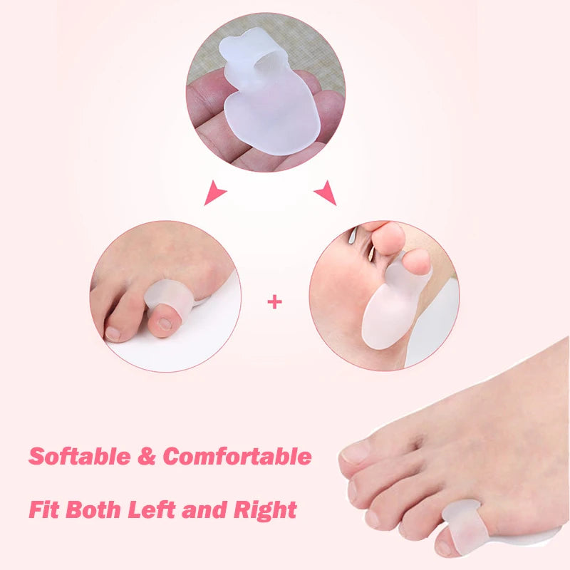 2Pcs/Pair Tailor's Pad - Toe Separator, Protector, Pain Relief, and Spacer