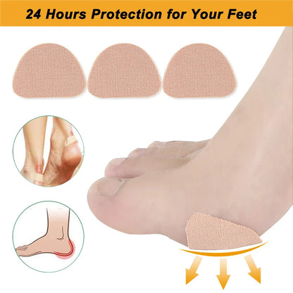 3/6/15Pcs Moleskin Flannel Tape Adhesive Pads Anti-wear Heel Sticker Prevent Blister Foot Pain Relief Reduce Friction Pad