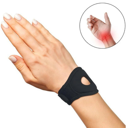 1Pcs Wrist Brace for TFCC Tears, Wrist Band with Ring Pad for Ulnar Sided Wrist Pain, Support Repetitive Wrist Use Injury