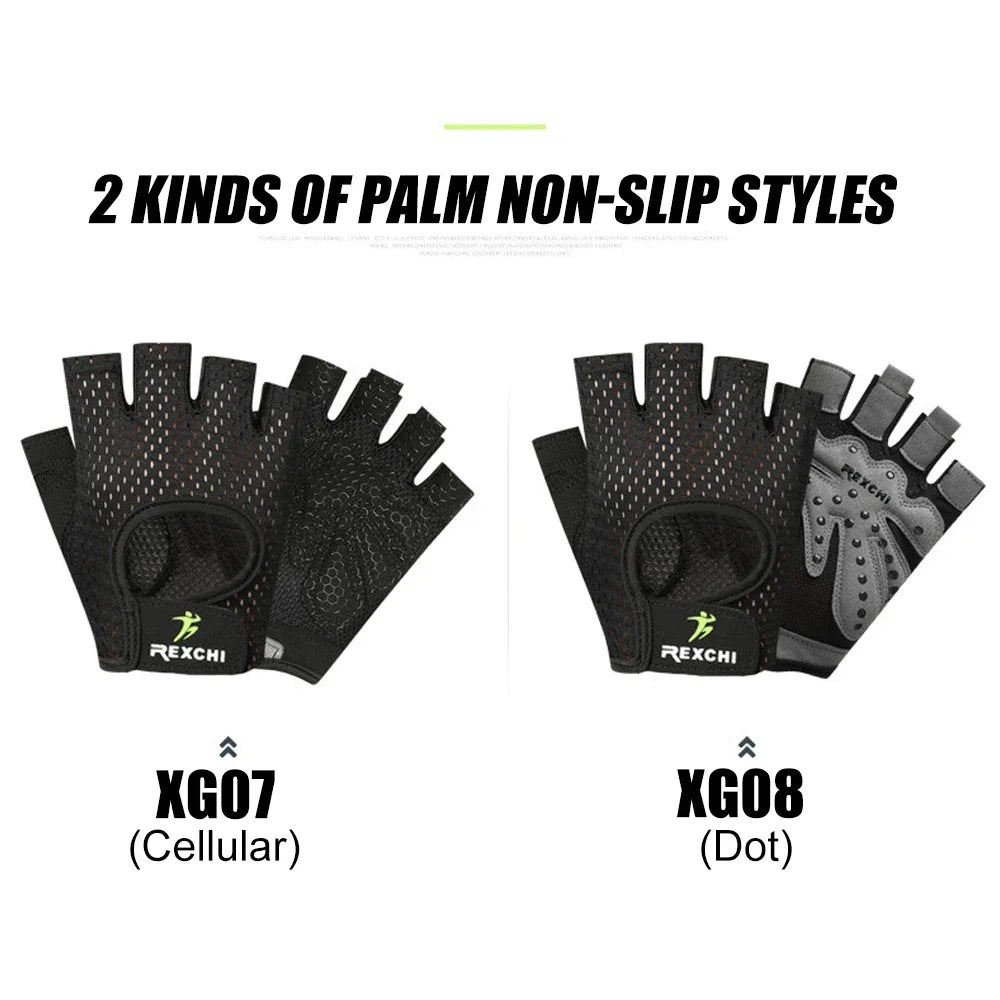 1Pair Workout Gloves for Men and Women, Exercise Gloves for Weight Lifting, Cycling, Gym, Training, Breathable and Snug fit