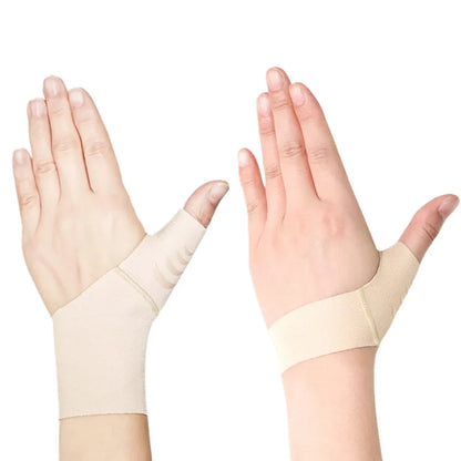 1Pcs Elastic Thumb Support Brace Layer, Thumb Compression Sleeve Protector for Relieving Pain, Arthritis, Joint Pain, Tendonitis