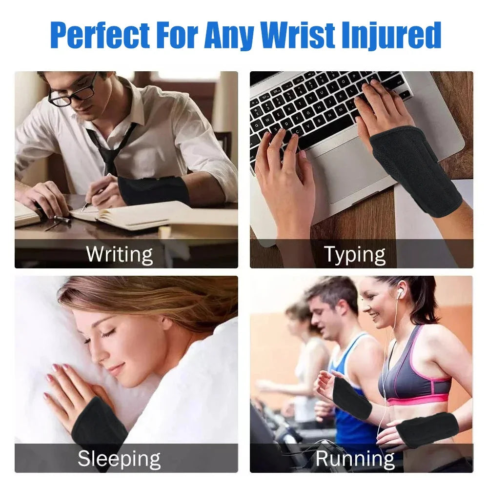 1Pcs Wrist Hand Palm Brace Support with Metal Removable Splint Stabilizer for Tendonitis, Arthritis, Carpal Tunnel Syndrome