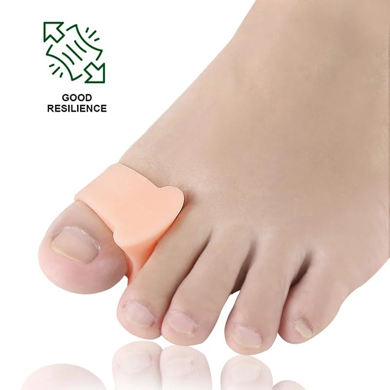 2Pcs/Pair Gel Big Toe Separator for Overlapping Hammer