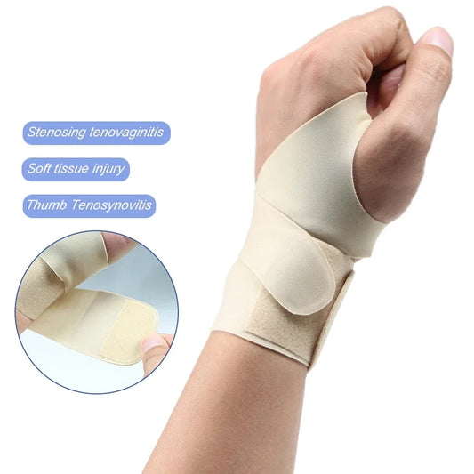 Ultra Thin Wrist Brace - Sport Slim Carpal Tunnel Support for Men Women, Adjustable, Lightweight, Breathable and Skin Friendly