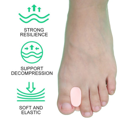 2/4Pcs Gel Toe Separators Bunion Pads Toe