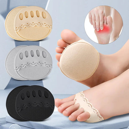 2/4Pcs Ball of Foot Cushions Honeycomb Fabric Metatarsal Pads