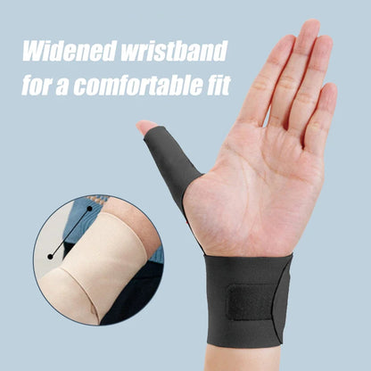 Wrist Thumb Support Braces Soft, Relief Pain Carpal Tunnel, Arthritis Thumb, Fits Both Hands, Lightweight, Stabilizer Support