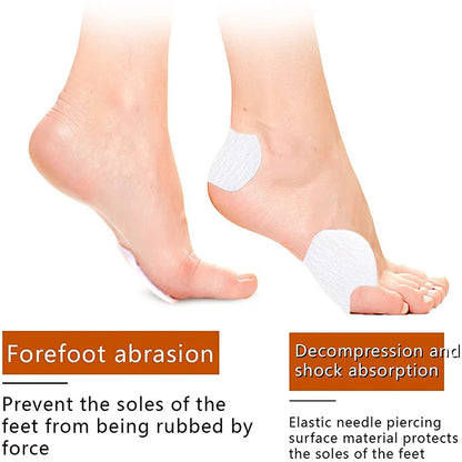 2Pcs/Pair Ball of Foot Cushions Metatarsal Pads for Forefoot Pain Relief Foot Care Protectors for Men and Women