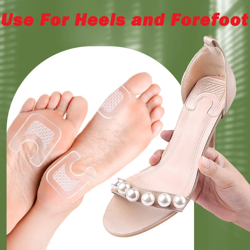 2/4Pcs Callus Pads Corn Protectors 1/8 inch Callus Cushions for Rubbing on Shoes Waterproof Toe Cushions U-Shaped