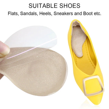 1Pair Supination Insoles Over-Pronation Inserts Heel Insoles for Foot Alignment Knee Pain Bow Legs and Osteoarthritis