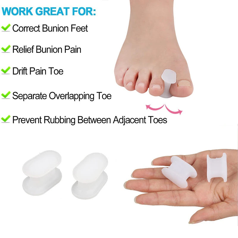 Gel  Toe Separator, Protector Hallux Valgus