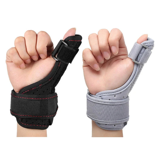 1Pcs Sport Wrist Thumbs Stabilizer Splint Hands Support Adjustable Finger Holder Protector Brace Protective Sleeve