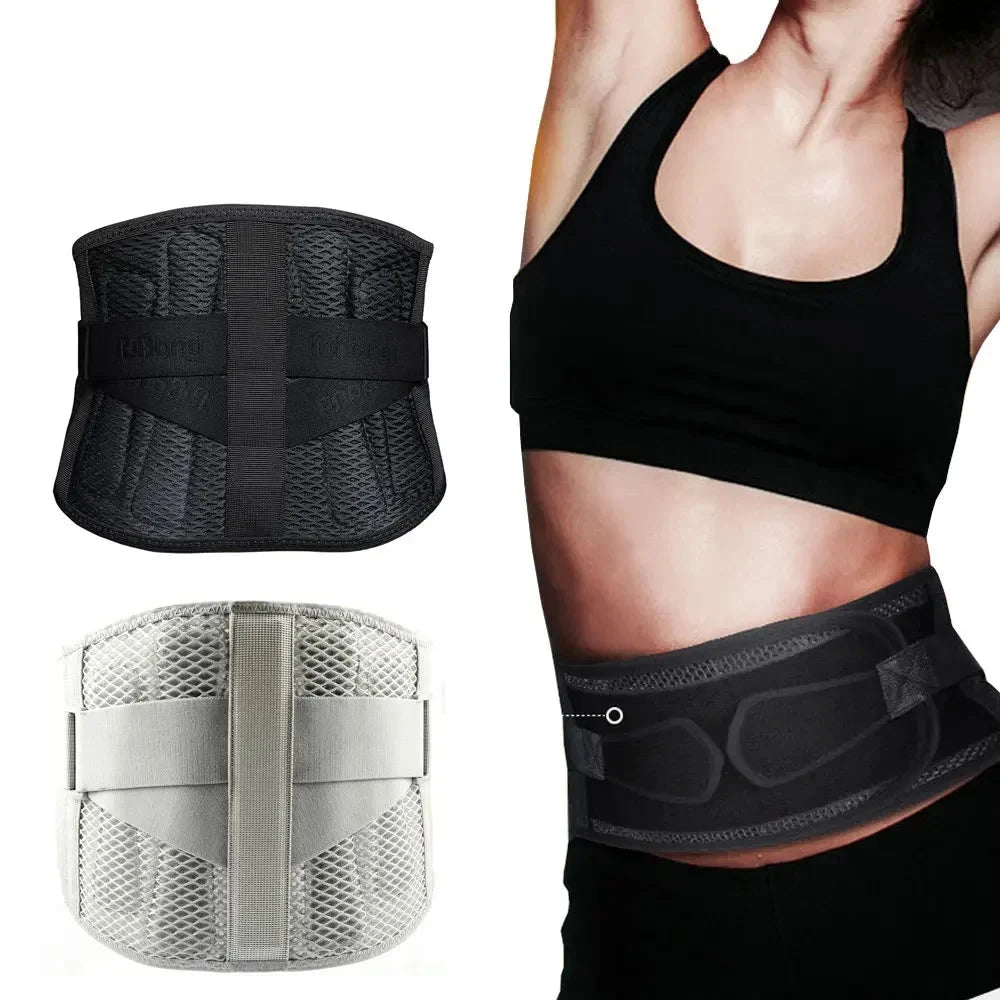 Back Brace for Men&Women Lower Back Pain, Adjustable Trainer Straps for Lower Back Core Support Belt, Relief from Herniated Disc