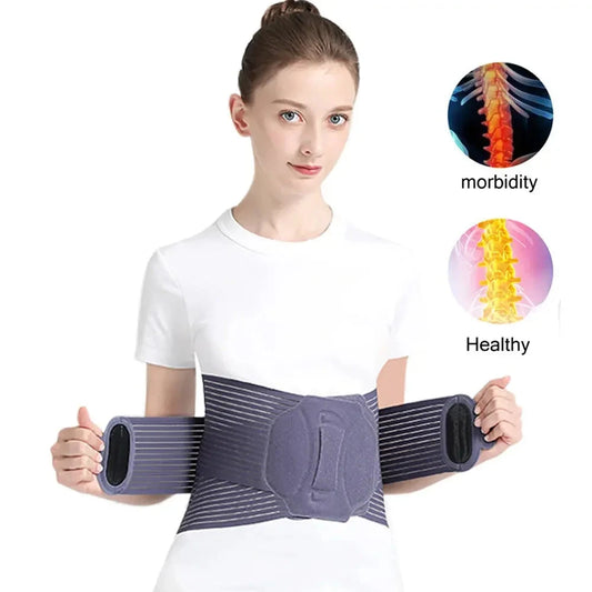 1Pcs Back Support Lower Back Posture Lumbar Brace, Molding Type Fixed Waist Sports Health Support Treatment for Men & Women