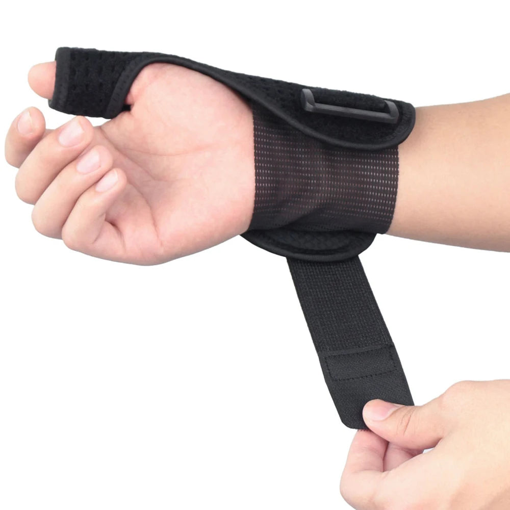 1Pcs Wrist Thumb Support Brace Wrist Splint for Tendonitis Arthritis Breathable Thumb Protector Guard Fits Right and Left Hand