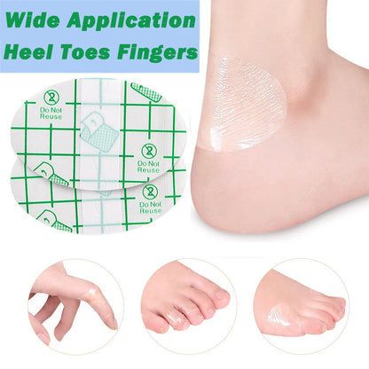 10/20/50/100Pcs Waterproof Ultra-Thin Self-Adhesive Heel Anti-Wear Sticker Heel Protecor Foot Care Pads