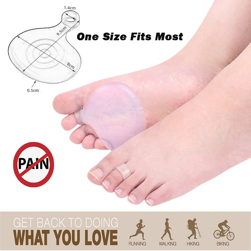 2Pcs/Pair Metatarsal Pads Ball of Foot Cushions for Pain Relief