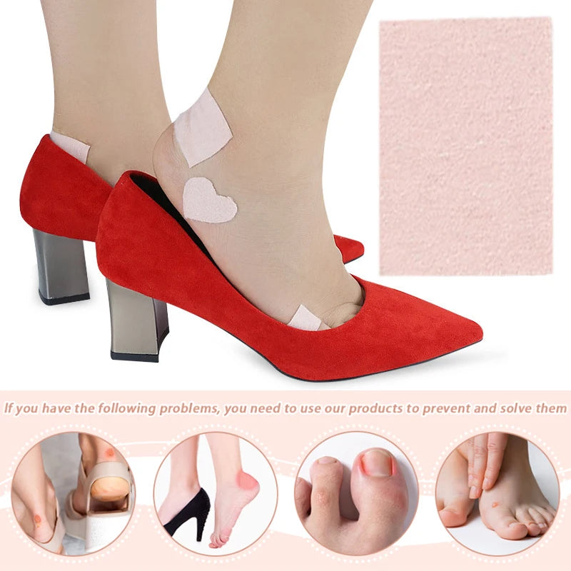 1/2/5Pcs Moleskin Sticker Tape Moleskin Adhesive Heel Pads for Feet Blisters Reduce Friction Pain Relief Foot Care Tool