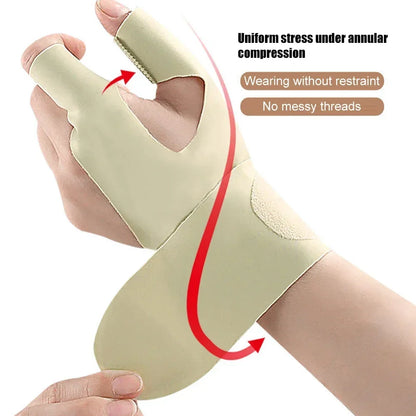 1Pcs Wrist Support Finger Guard Pinky Splint Adjustable Fixation Brace for Carpal Tunnel Arthritis Tendonitis Pressure