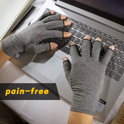 1Pair Arthritis Gloves Wrist Support Joint Pain Relief Hand Brace Women Men Therapy Wristband Compression Gloves