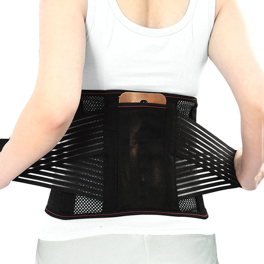 Lumbar Support Belt Disc Herniation Orthopedic Medical Strain Pain Relief Corset For Back Spine Decompression Brace